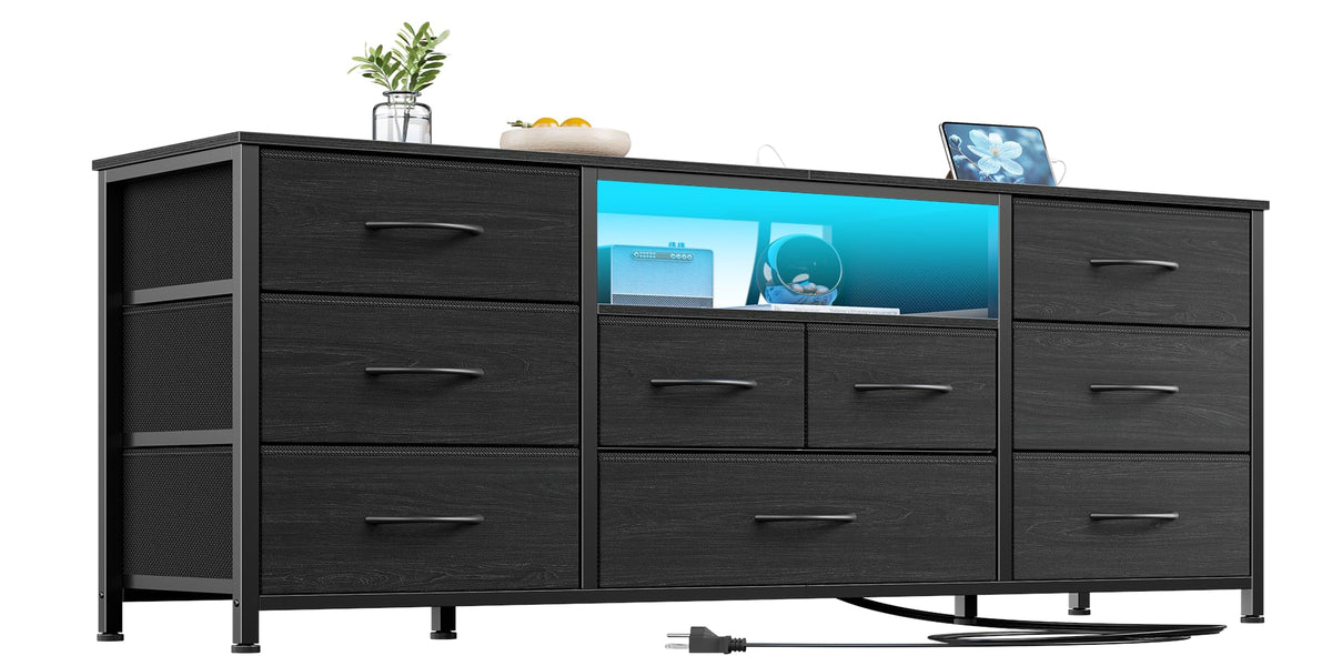 55" 9 Drawer Dresser A9672