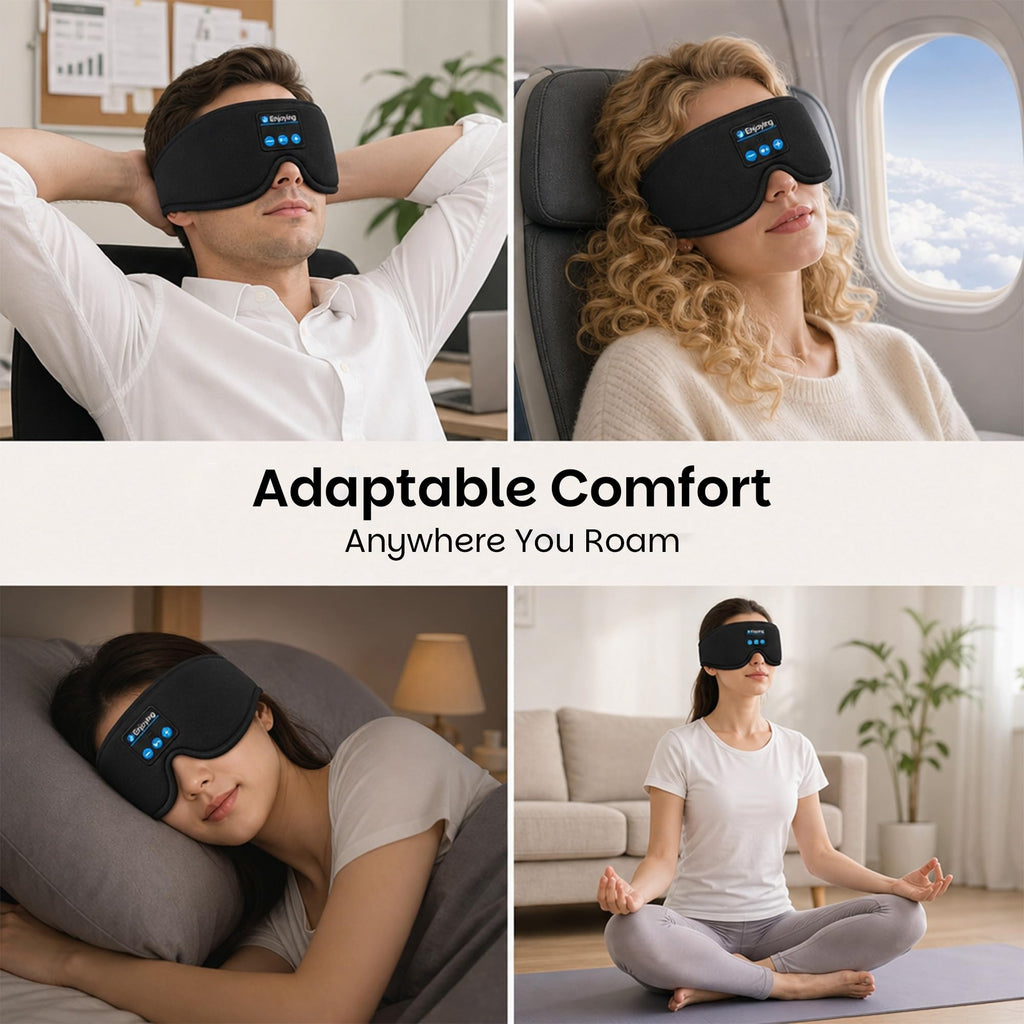 Sleep Mask with Headphones T484755