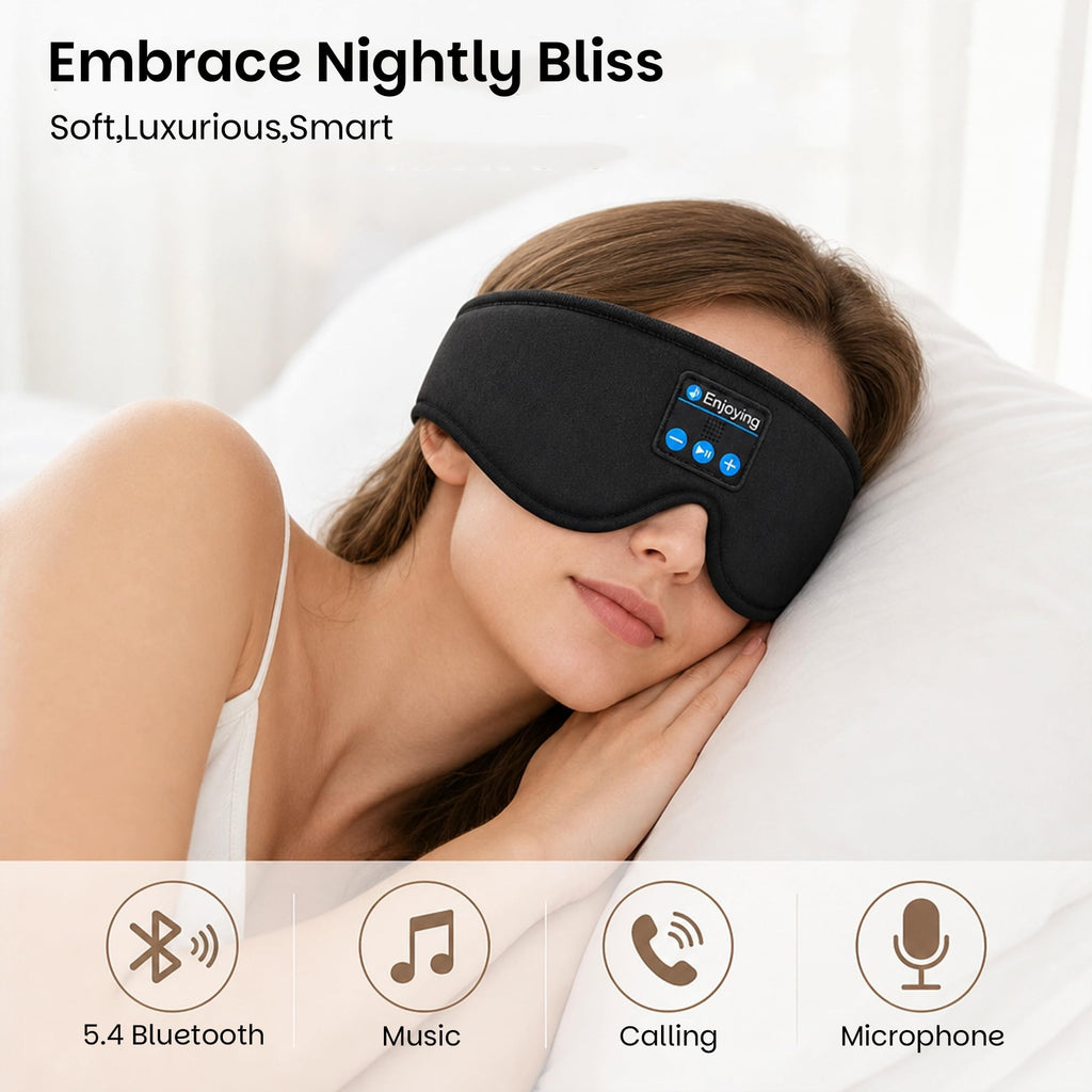 Sleep Mask with Headphones T484755