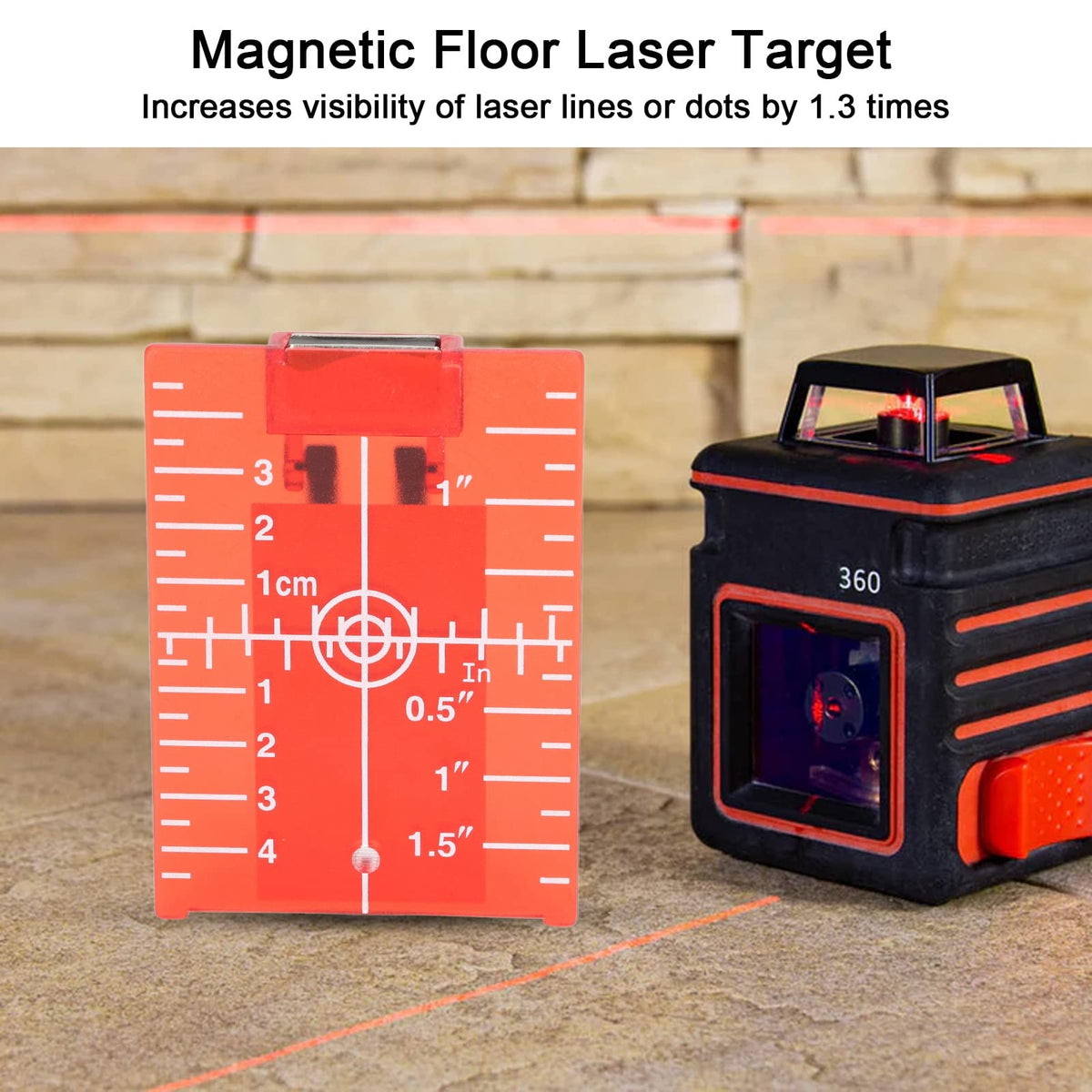 ABS Magnetic Target Card Plate with Bracket L54641