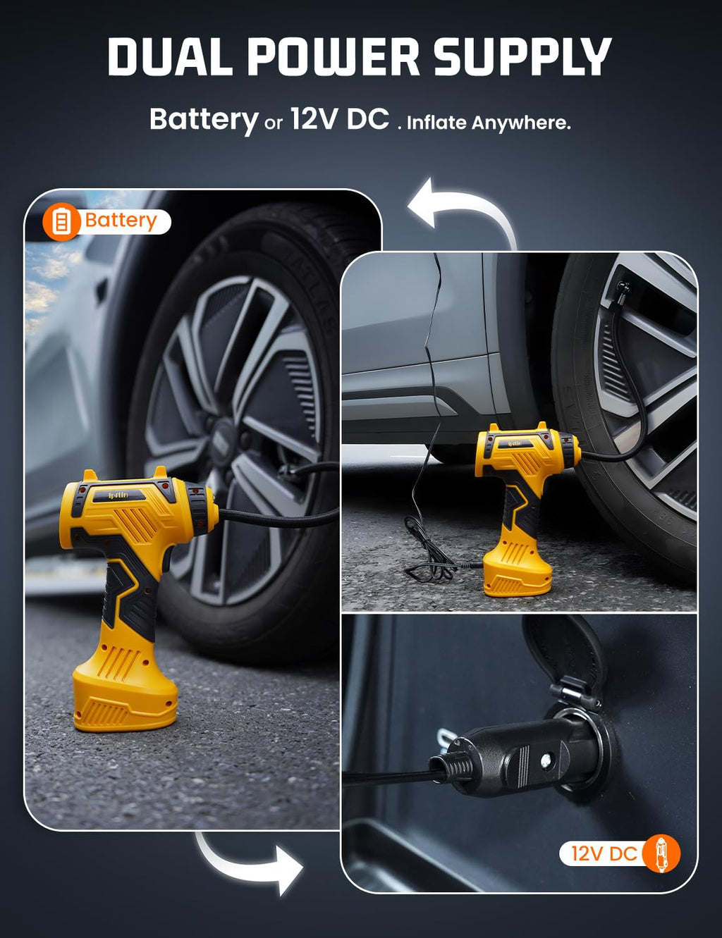 160 PSI Portable Air Compressor P6809