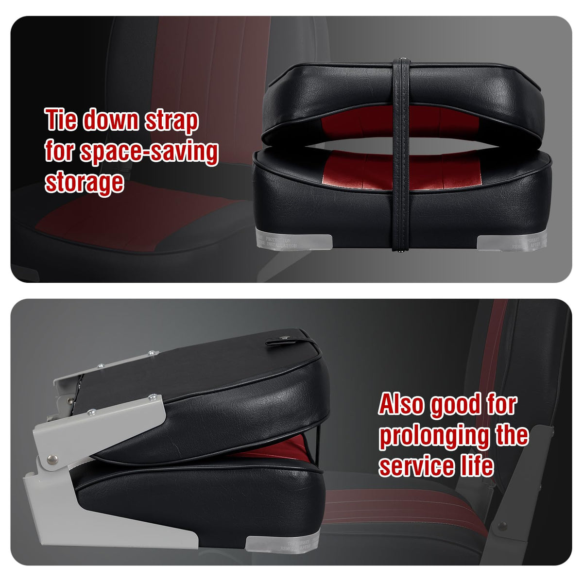 Low Back Folding Boat Seats 2 Pack W86708