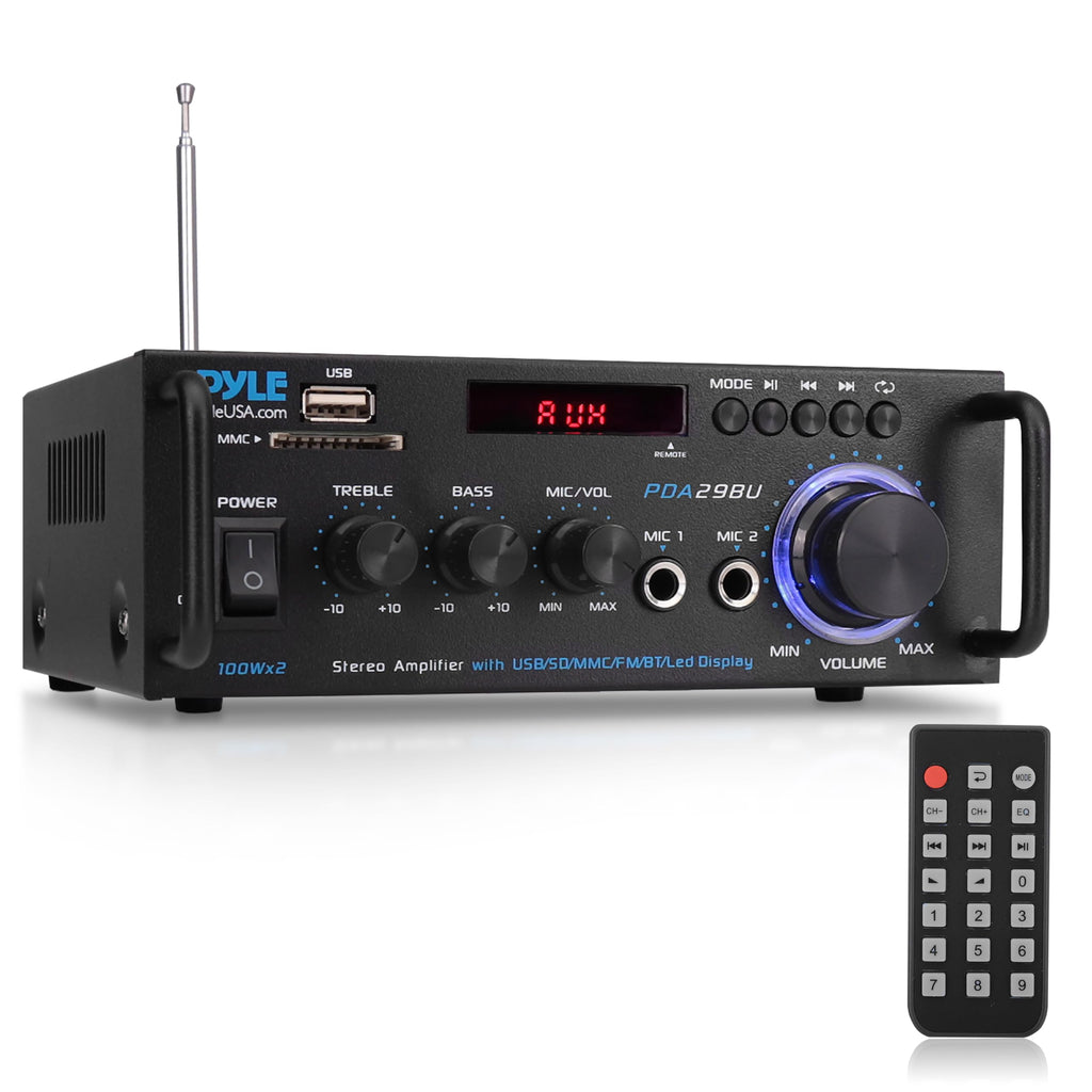 200W Stereo Power Amplifier with Bluetooth F345