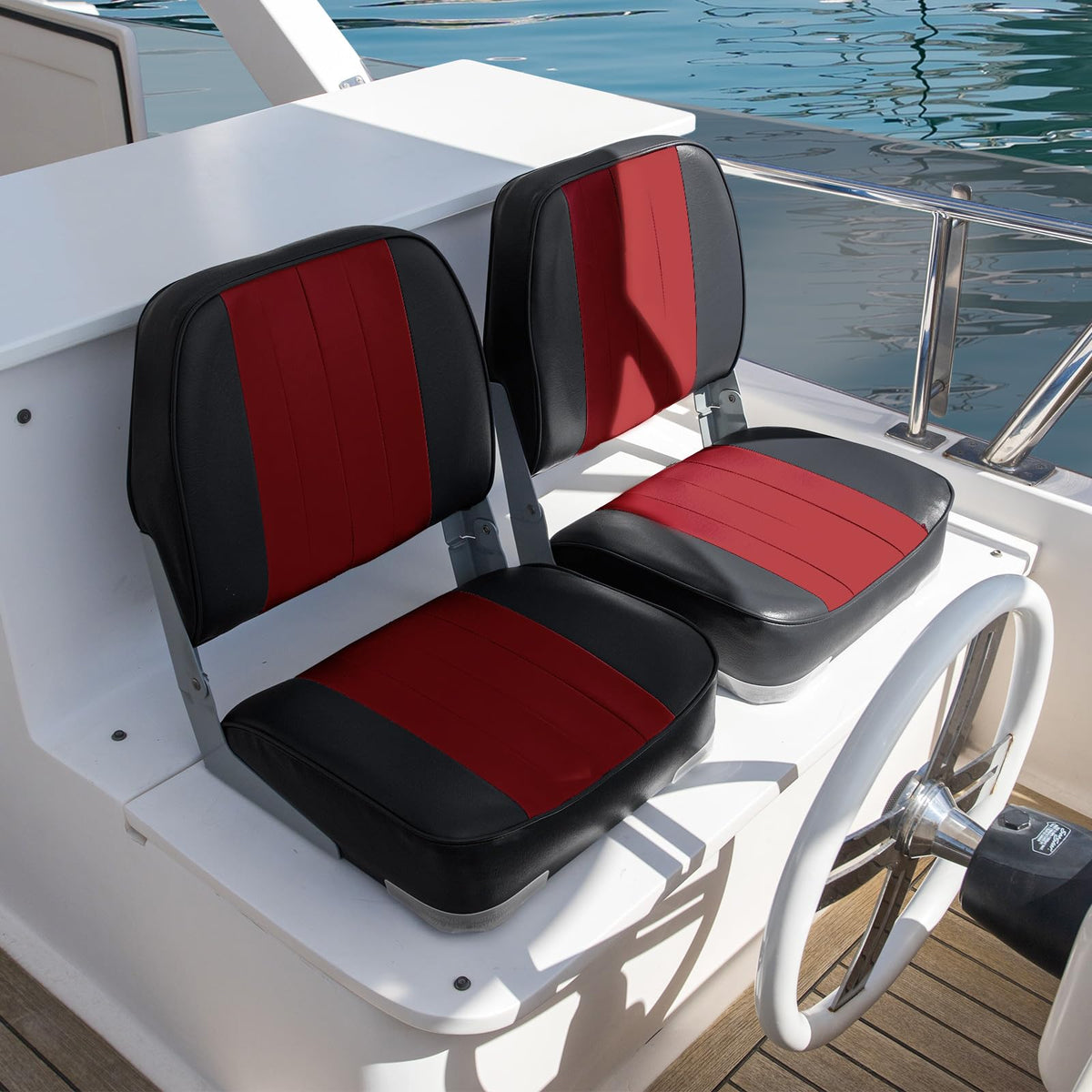 Low Back Folding Boat Seats 2 Pack W86708