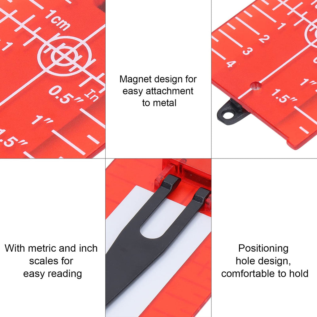 ABS Magnetic Target Card Plate with Bracket L54641