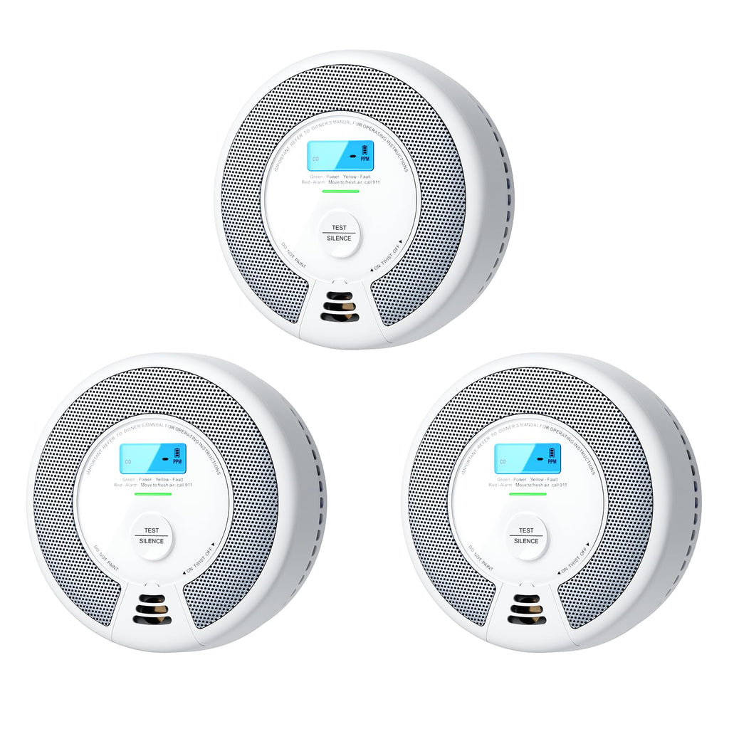 Smoke and Carbon Monoxide Detector Combo 3-Pack T1308