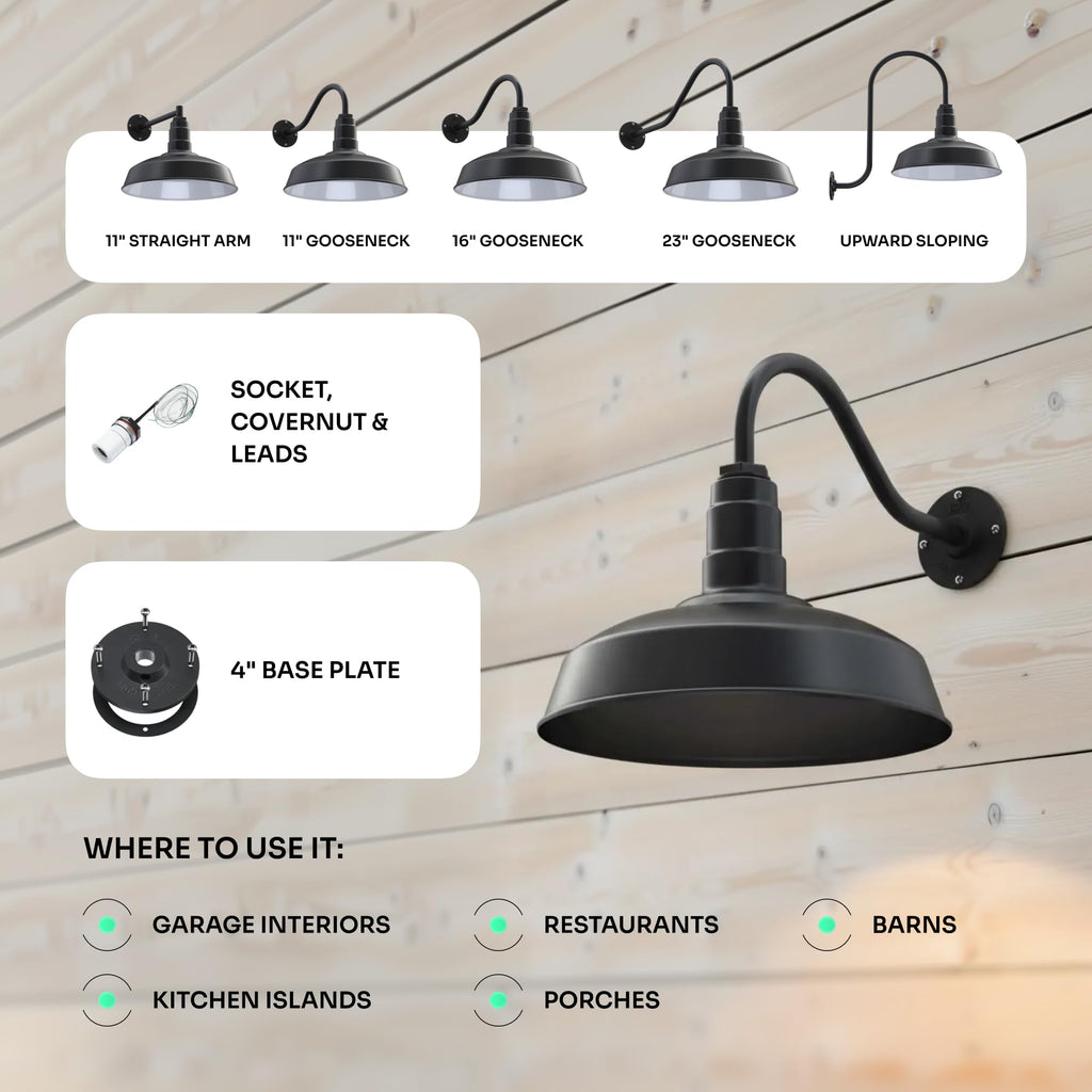 23" Gooseneck Barn Light Outdoor Z73945