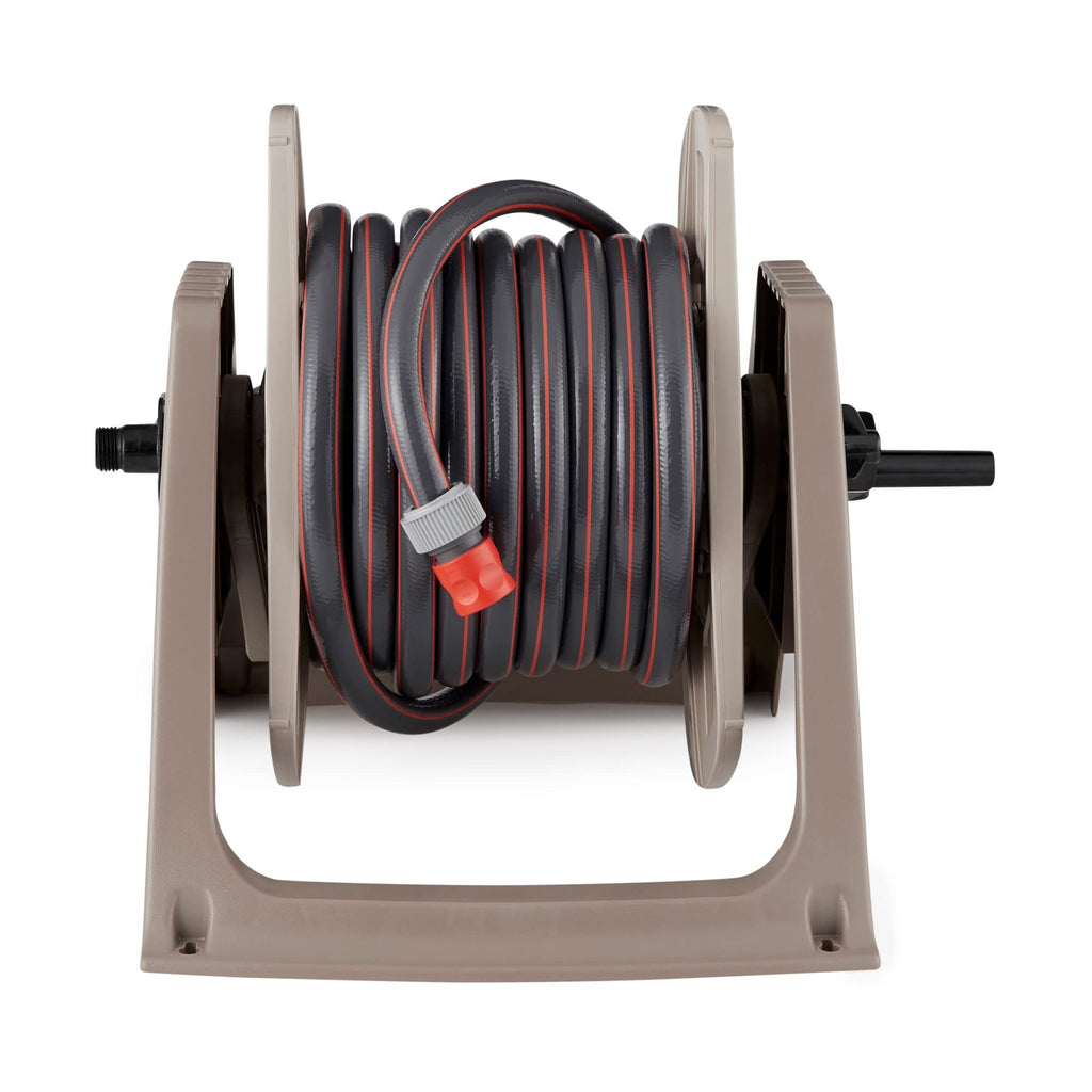 100 ft. Wall Mount Resin Garden Hose Reel with Lid G510