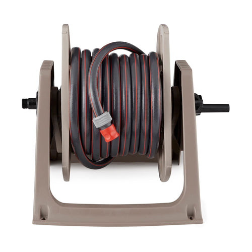 100 ft. Wall Mount Resin Garden Hose Reel with Lid G510