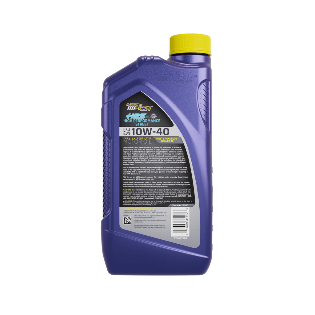 10W-40 Synthetic Motor Oil 1 Quart Z546