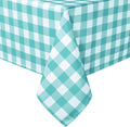 Square Checkered Tablecloth 30 x 30 Inch K931