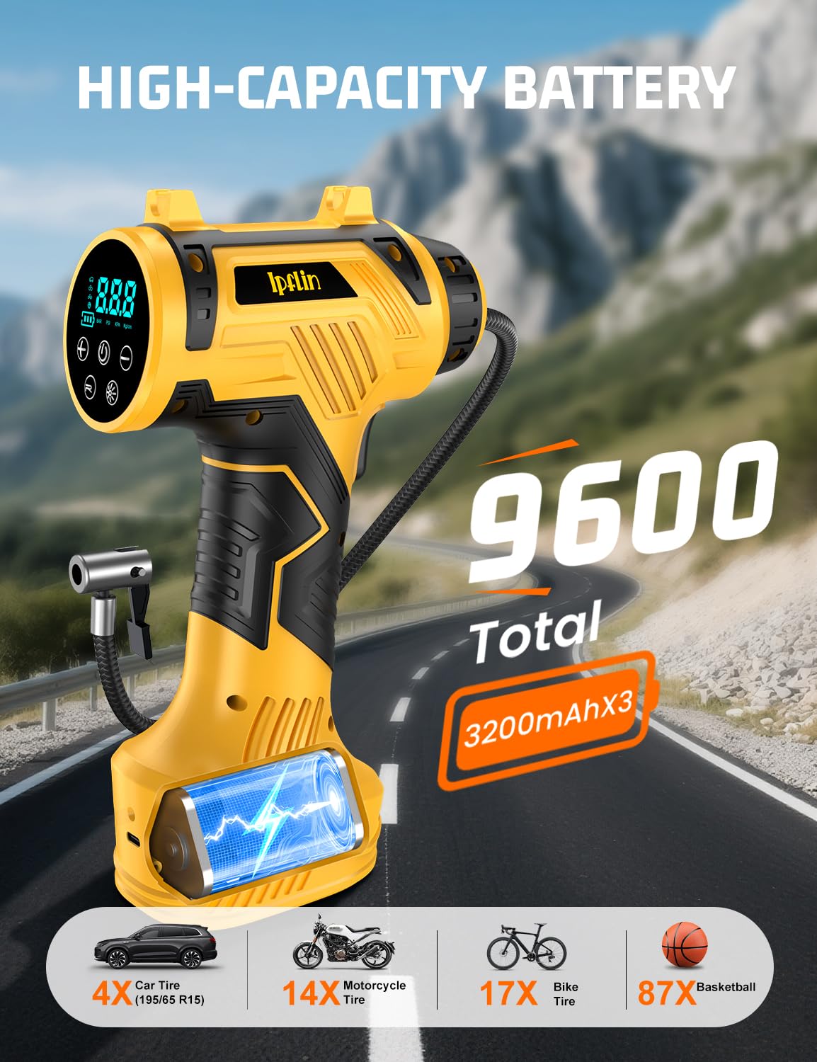 160 PSI Portable Air Compressor P6809