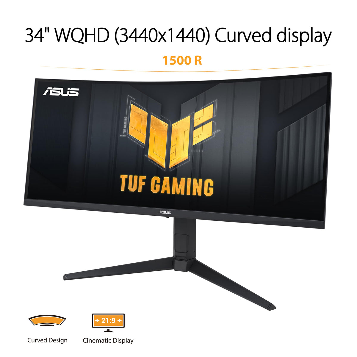 34” 1440P Curved Gaming Monitor P670329