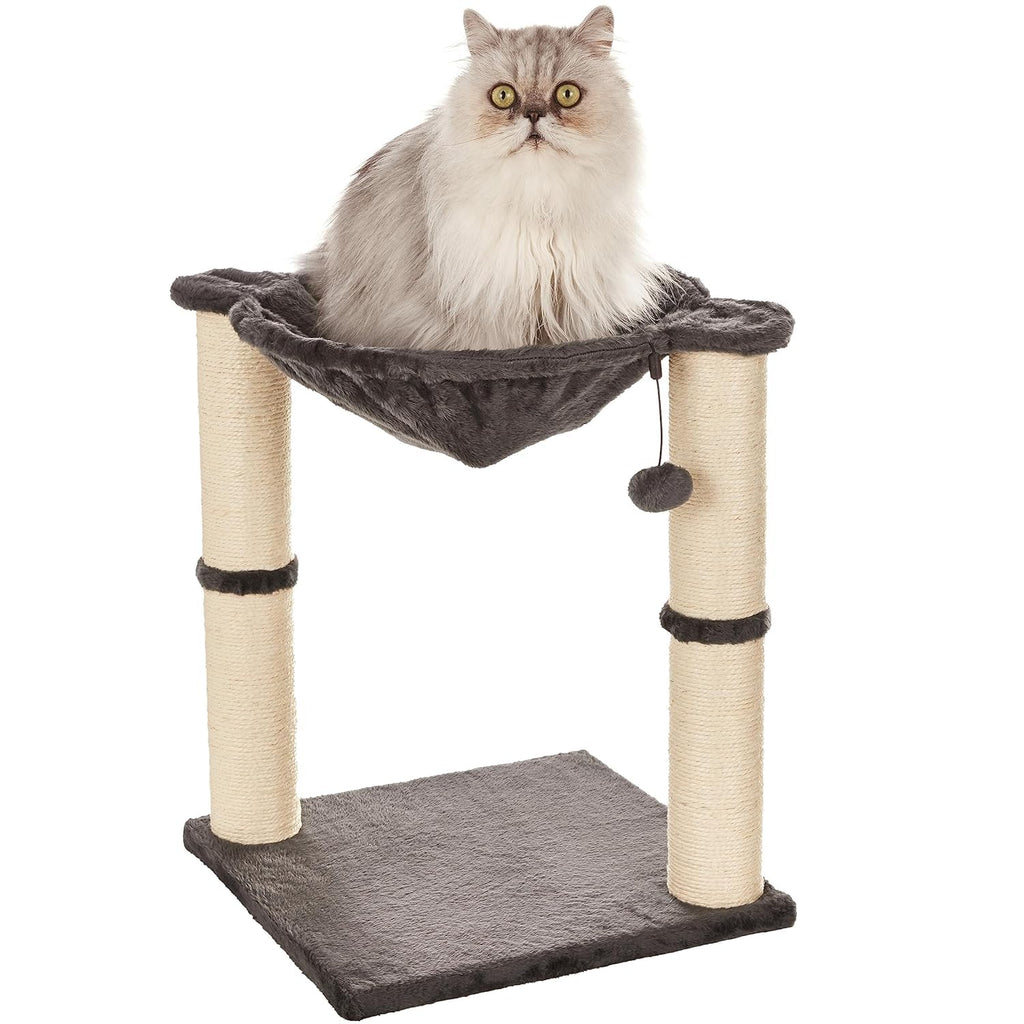 Cat Condo Tower with Hammock Bed and Scratching Posts P31614