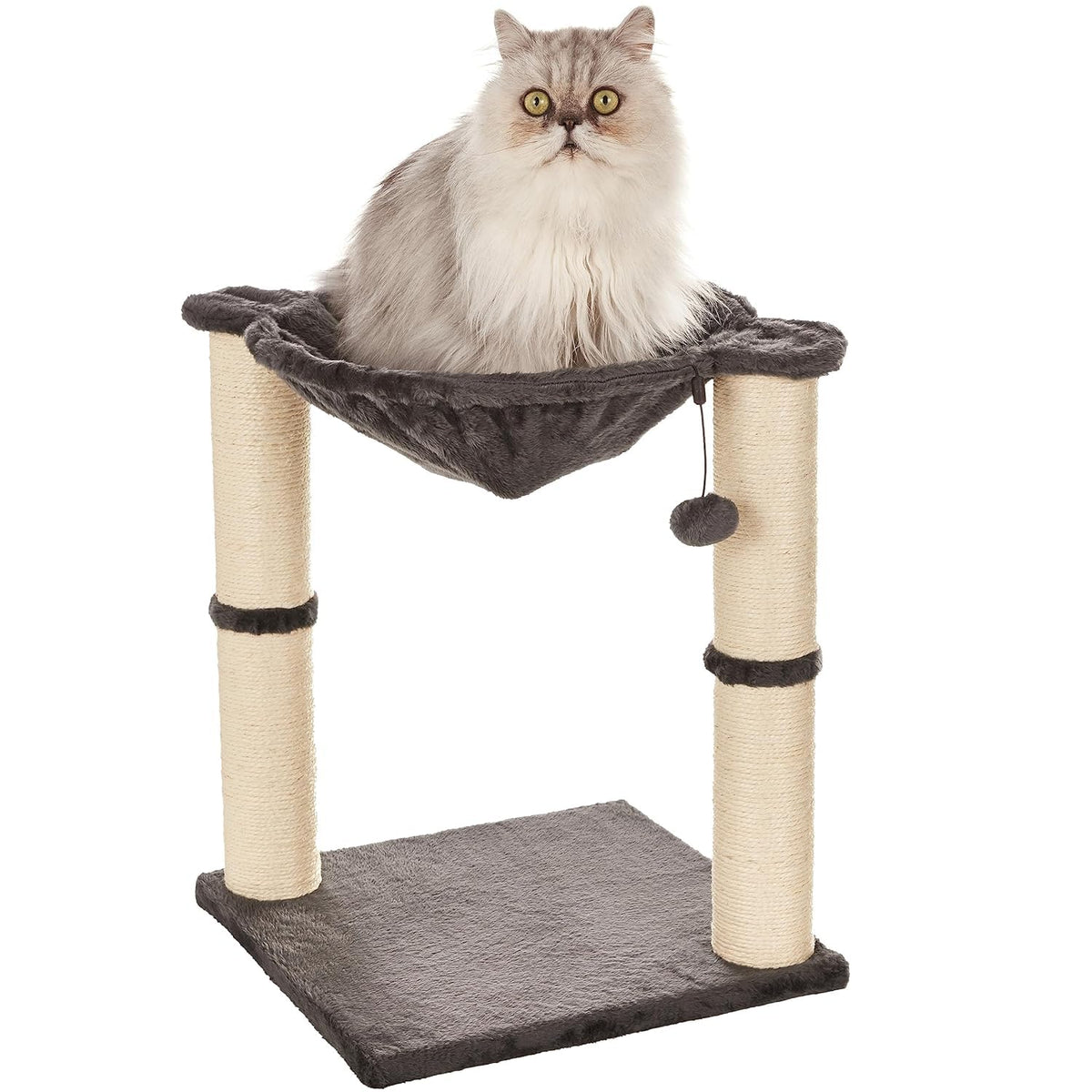 Cat Condo Tower with Hammock Bed and Scratching Posts P31614