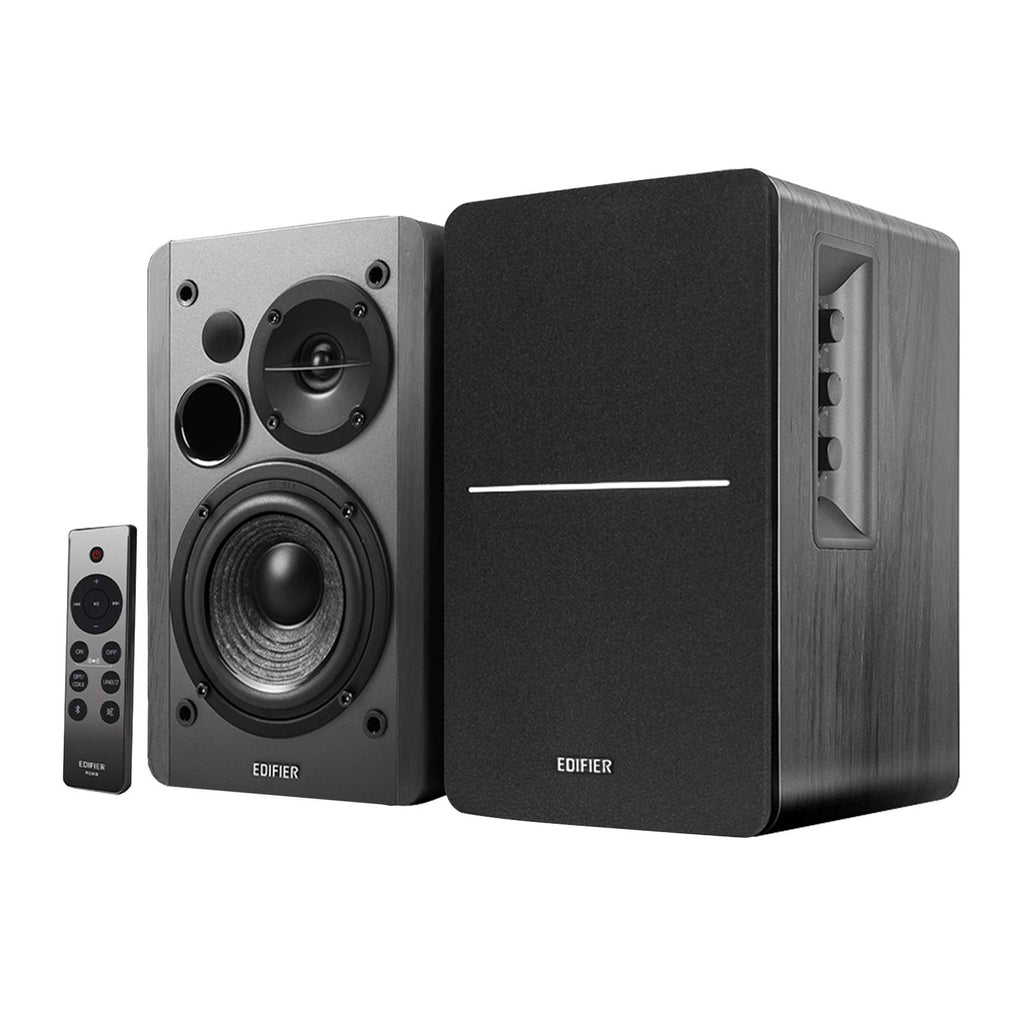 Active Bluetooth Bookshelf Speakers Black L55366