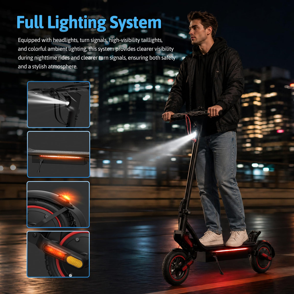 500W Electric Scooter with 10" Tires I729
