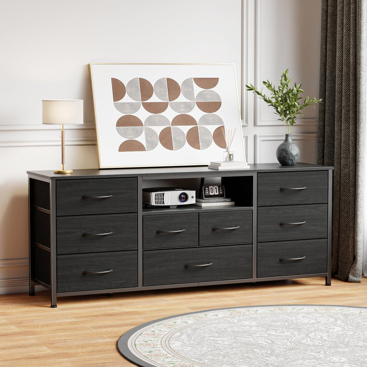55" 9 Drawer Dresser A9672