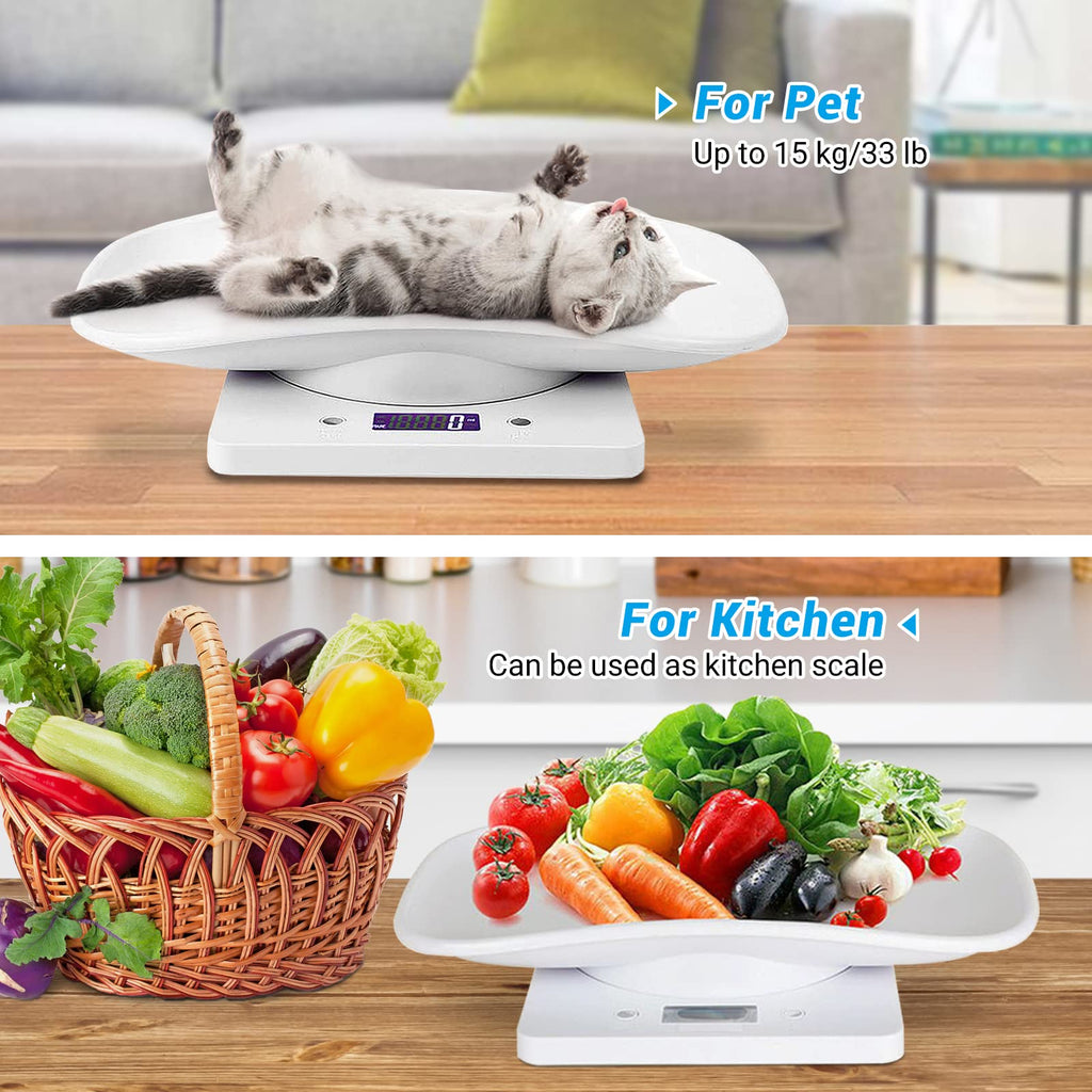 Digital Pet Scale with Tape Measure N28078