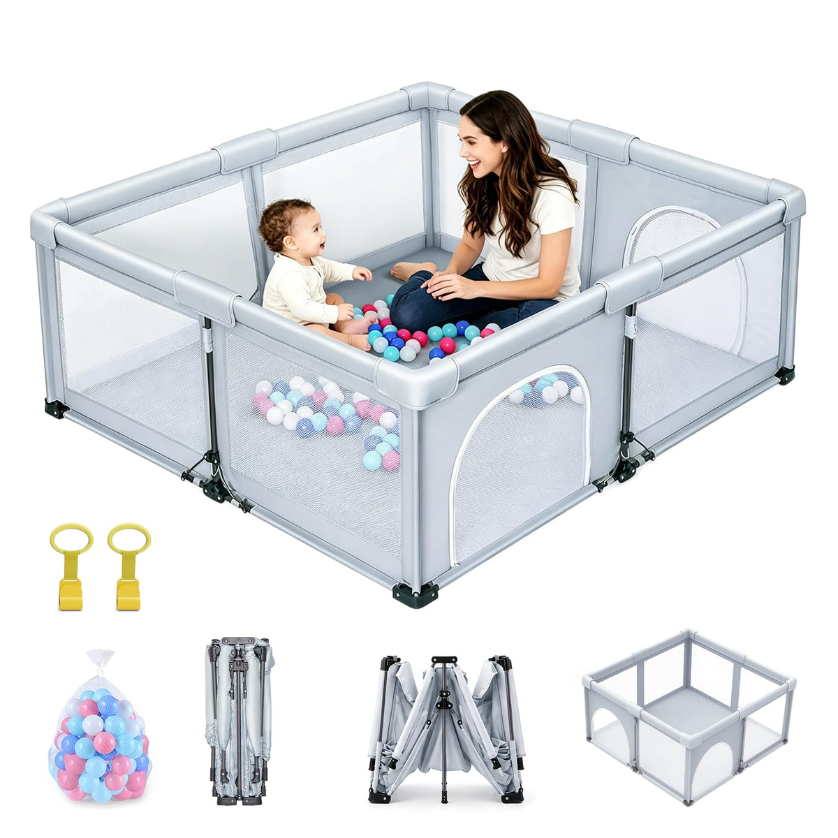 Foldable Baby Playpen J831