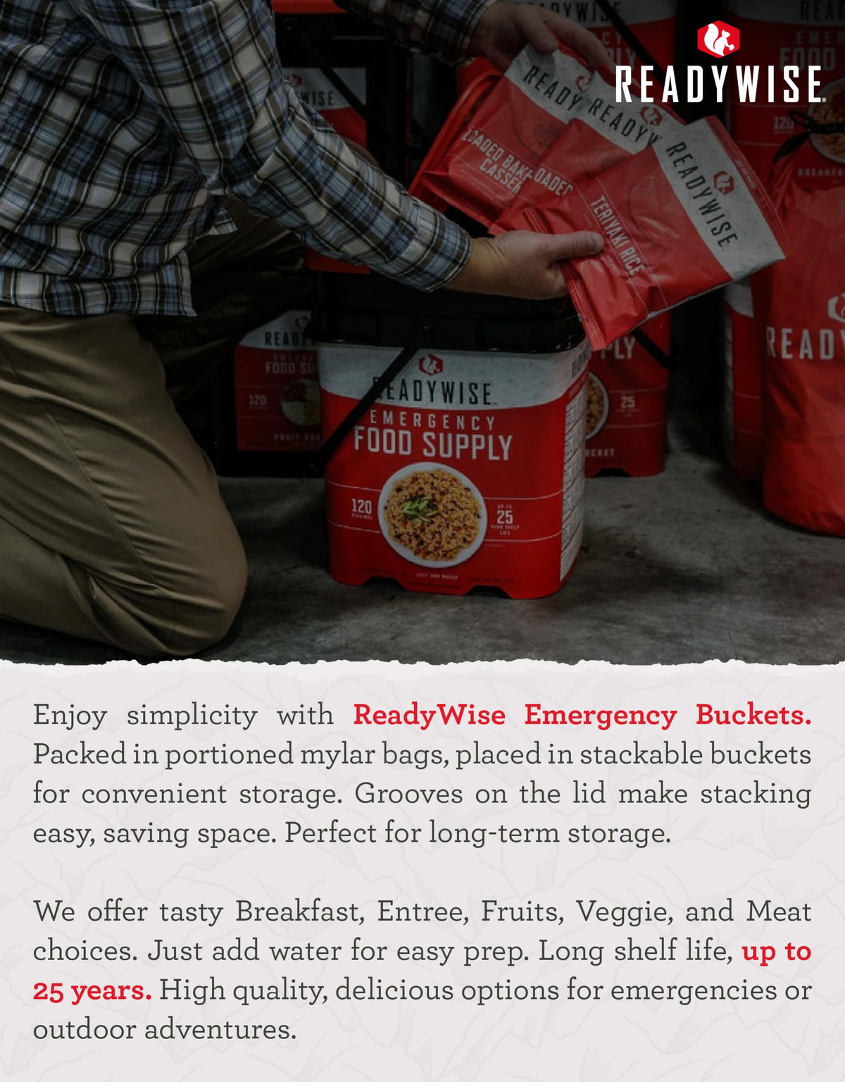Emergency Food Supply 30 Servings H485503