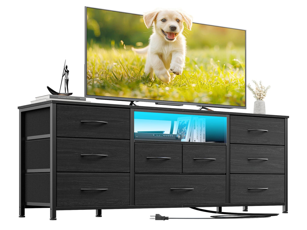 55" 9 Drawer Dresser A9672