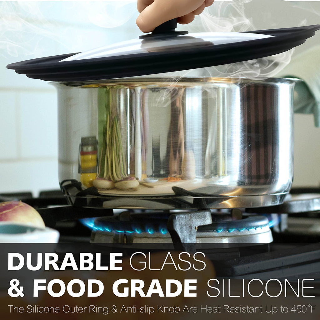 Silicone Universal Lid for Pots, Pans and Skillets C299
