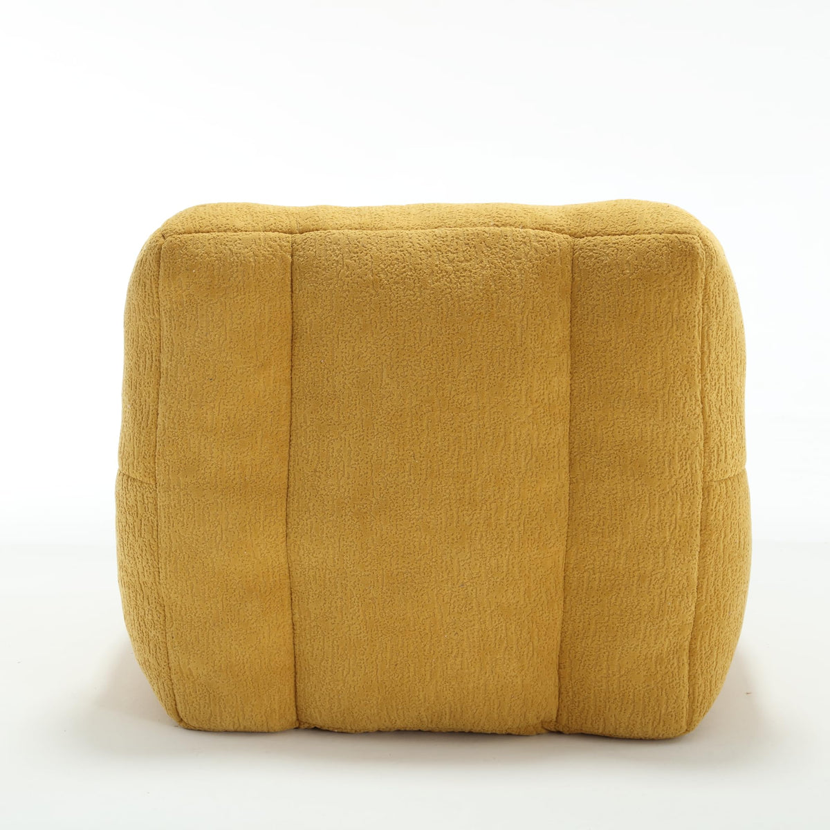 Velvet Fluffy Bean Bag Chair with Ottoman U13160
