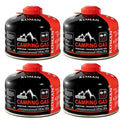 Isobutane Butane Propane Blend Camping Fuel Canister 4 Pack O371851