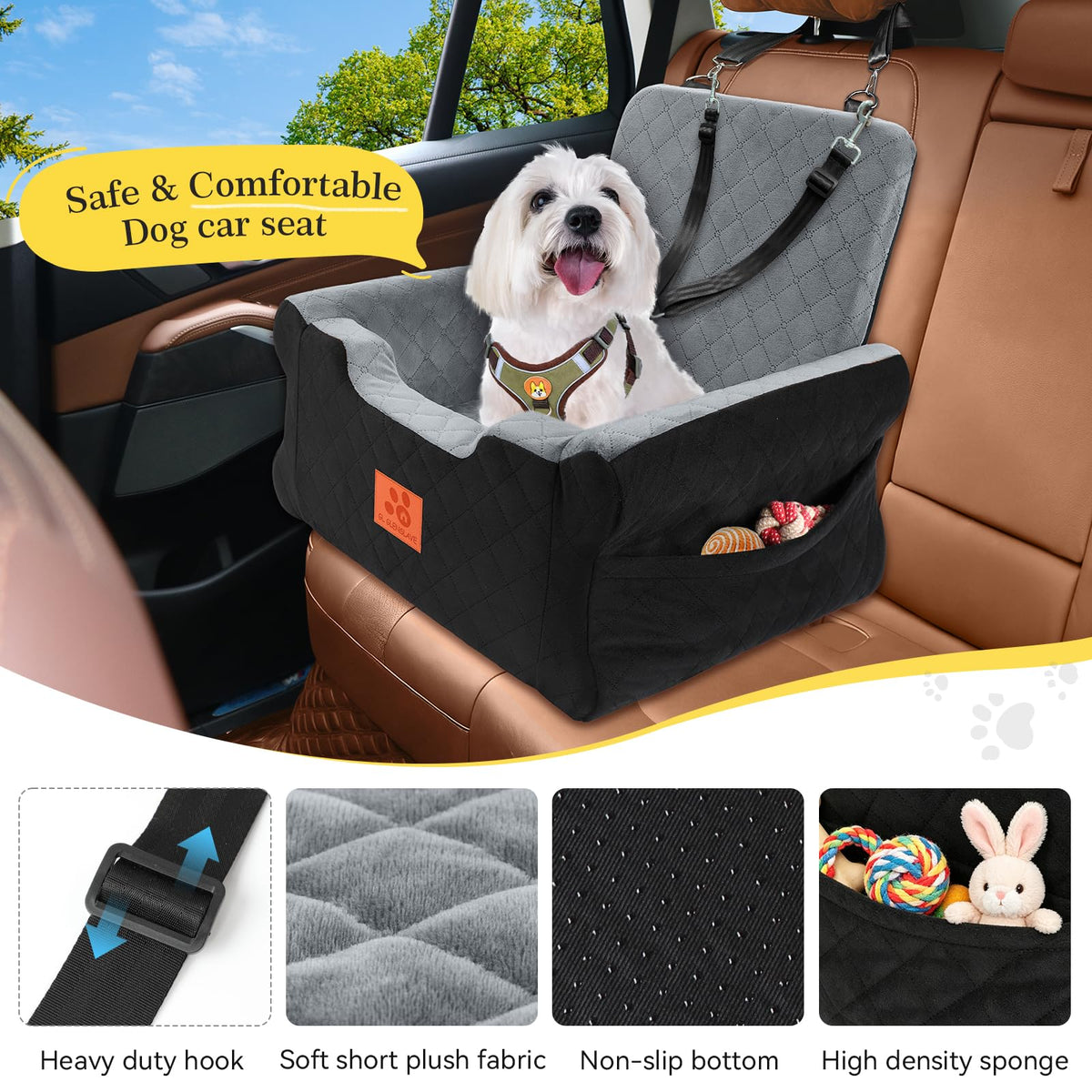 Dog Car Seat Under 35 lbs V56927