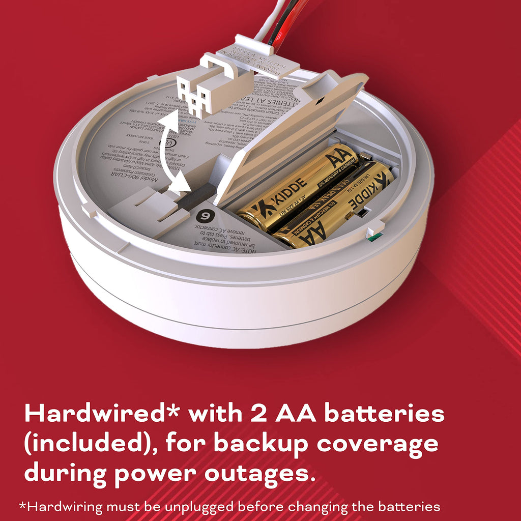 Hardwired Smoke & Carbon Monoxide Detector D3914