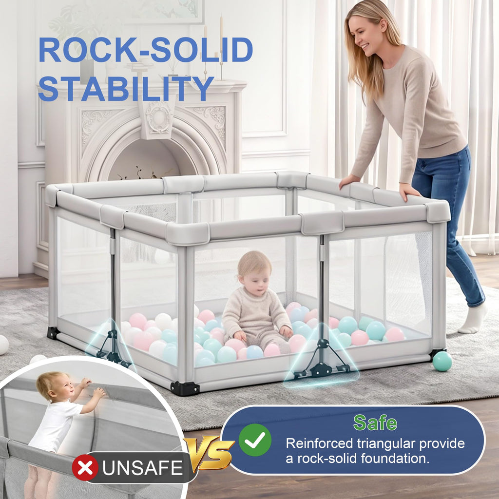 Foldable Baby Playpen J831