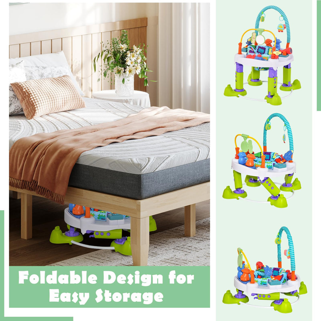 4 in 1 Baby Bouncer Activity Center with Playtime Mat and Activity Table R970
