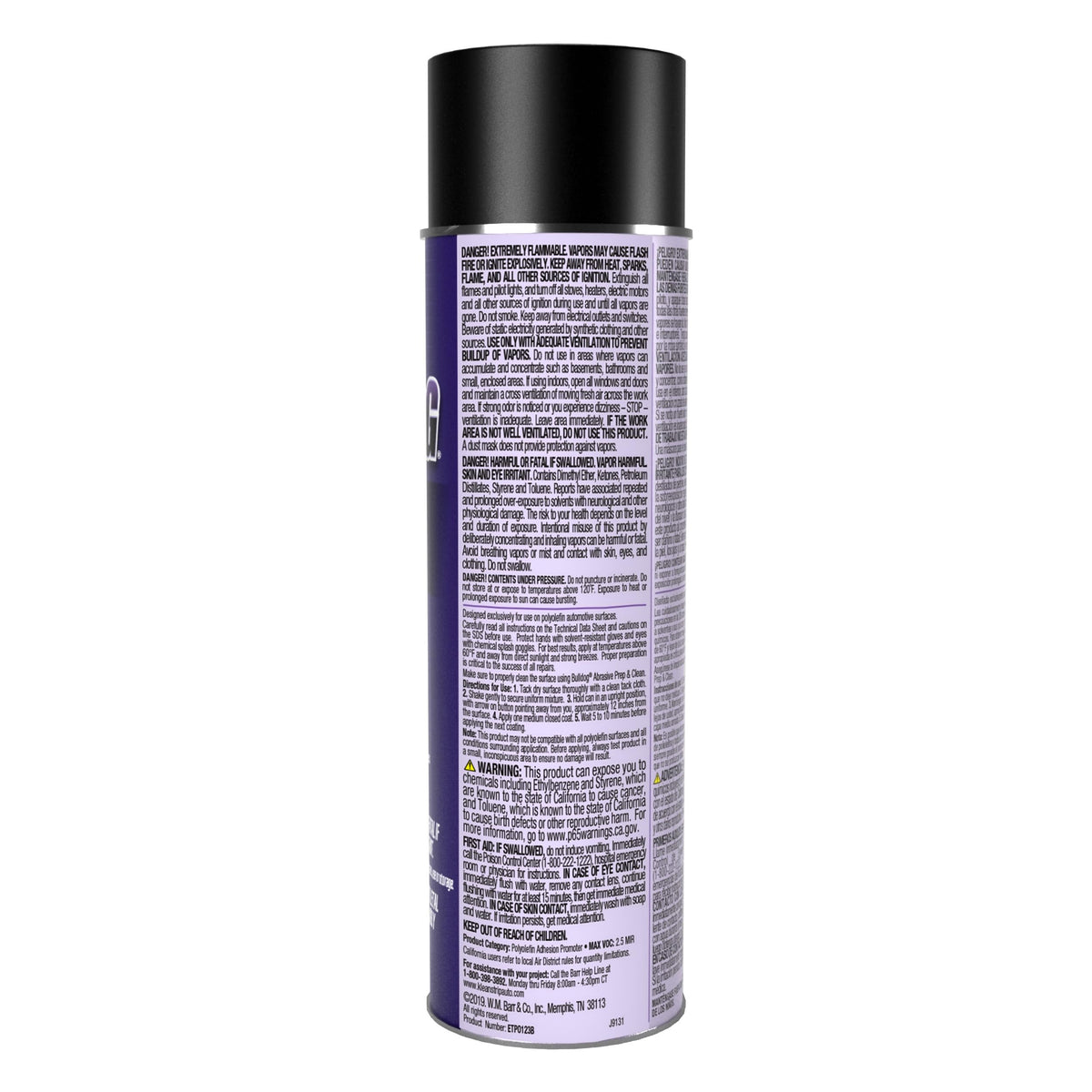 Adhesion Promoter for Polyolefin Plastic 15 Ounce Aerosol W462216