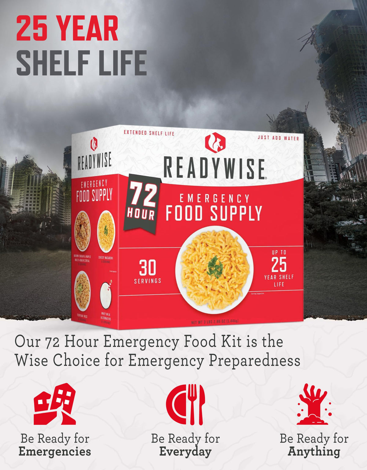 Emergency Food Supply 30 Servings H485503