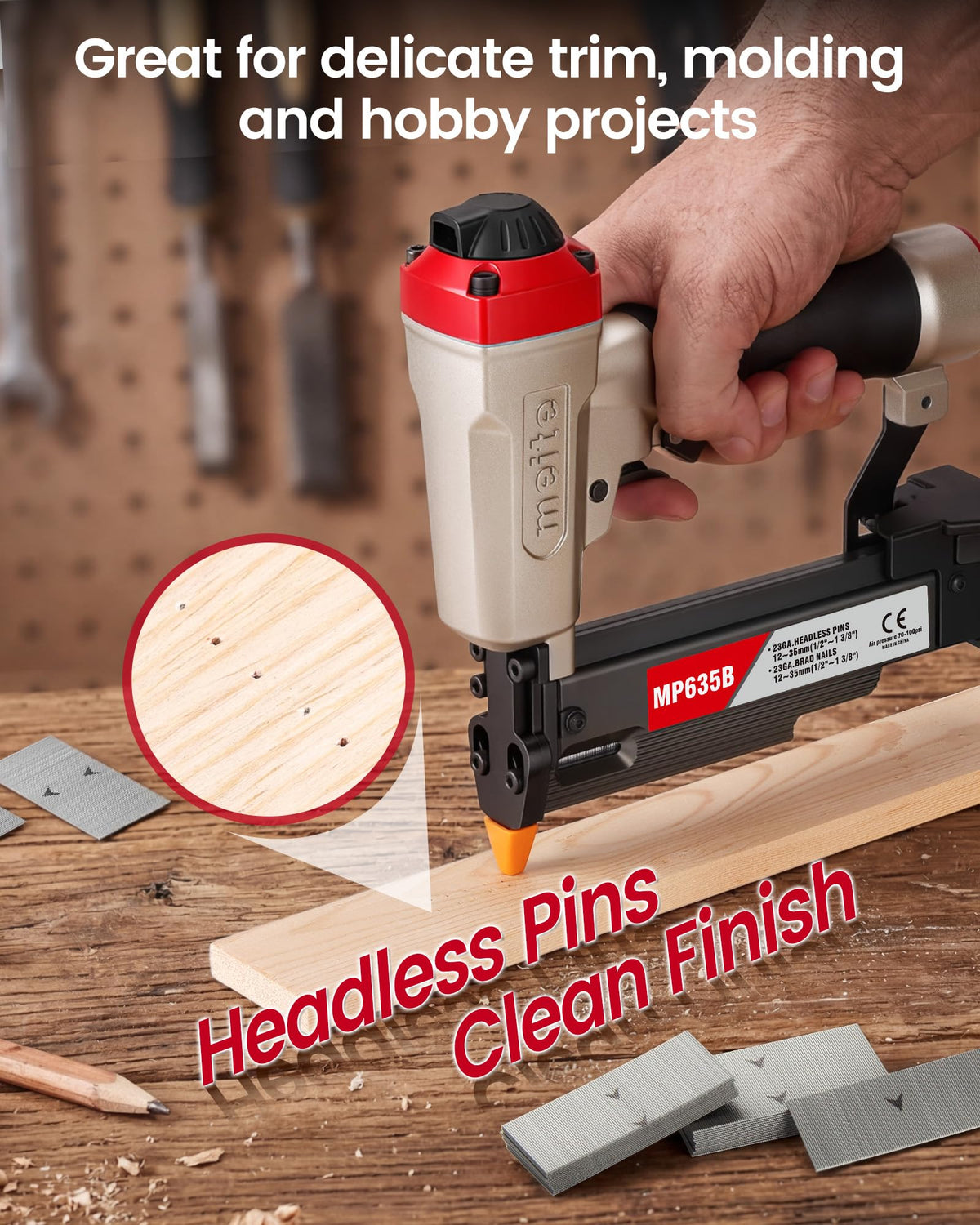 23 Gauge Pneumatic Pin Nailer K182