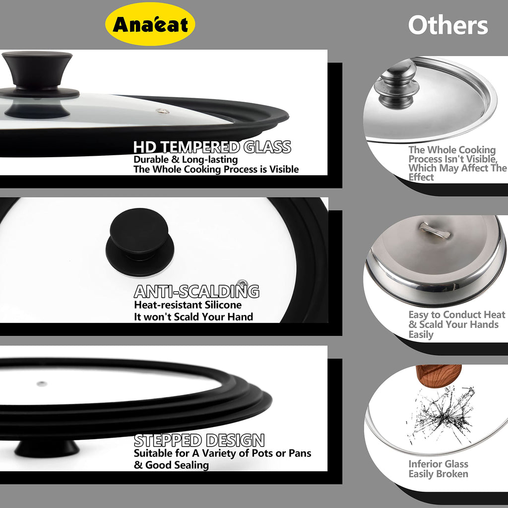 Silicone Universal Lid for Pots, Pans and Skillets C299