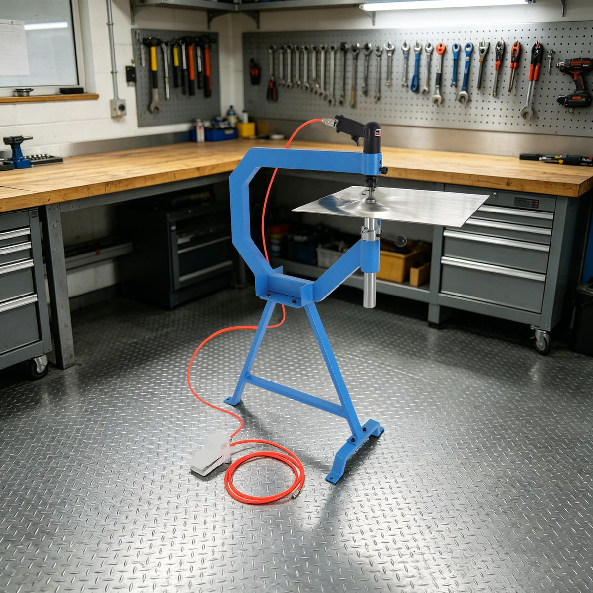 Pneumatic Planishing Hammer with Foot Pedal O9273