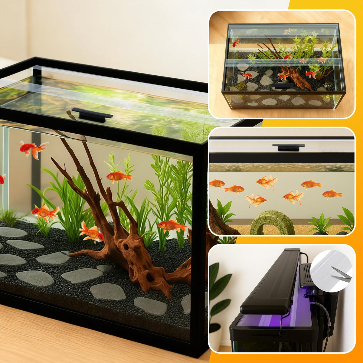Clear Tempered Glass Canopy D756