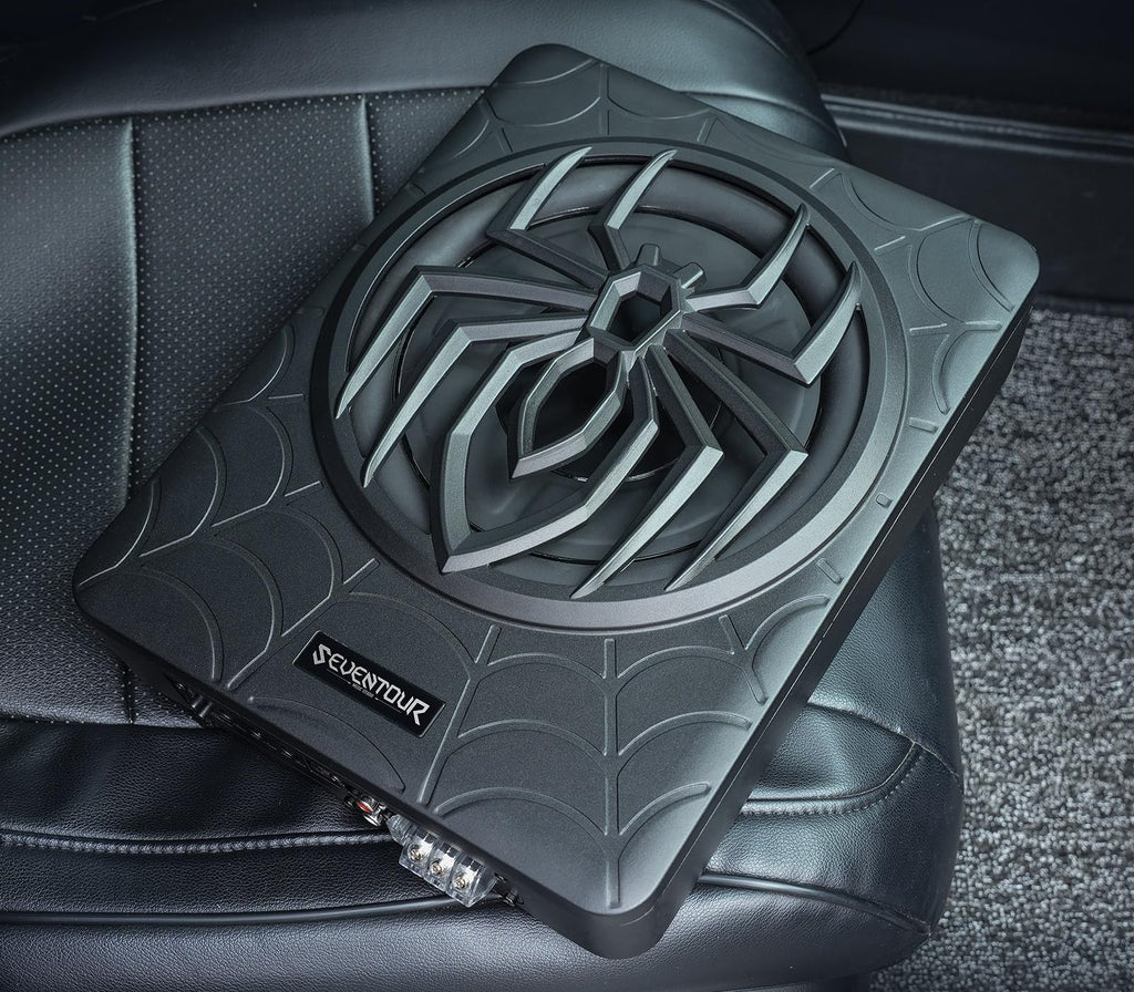 10" 1200W Powered Car Subwoofer with Amplifier Q806687