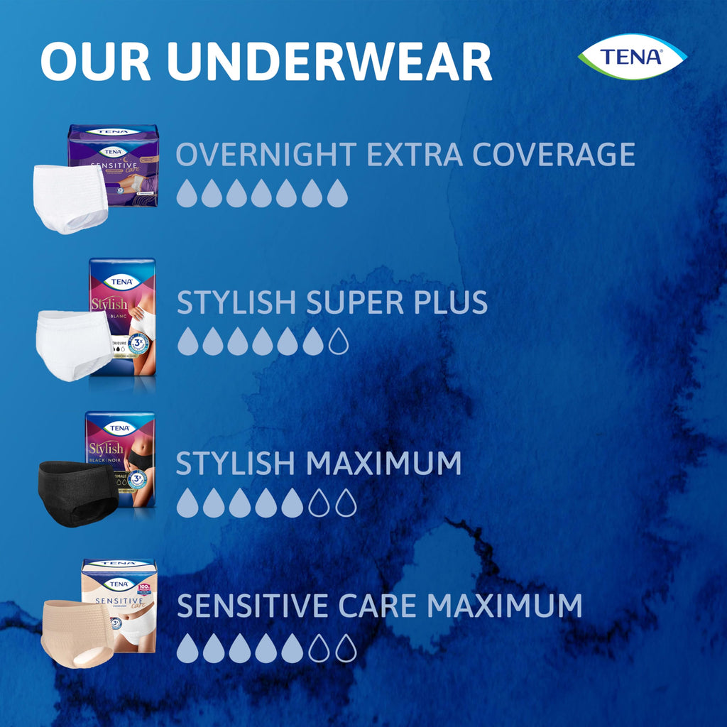 Overnight Incontinence Underwear Women XXL 48ct V395