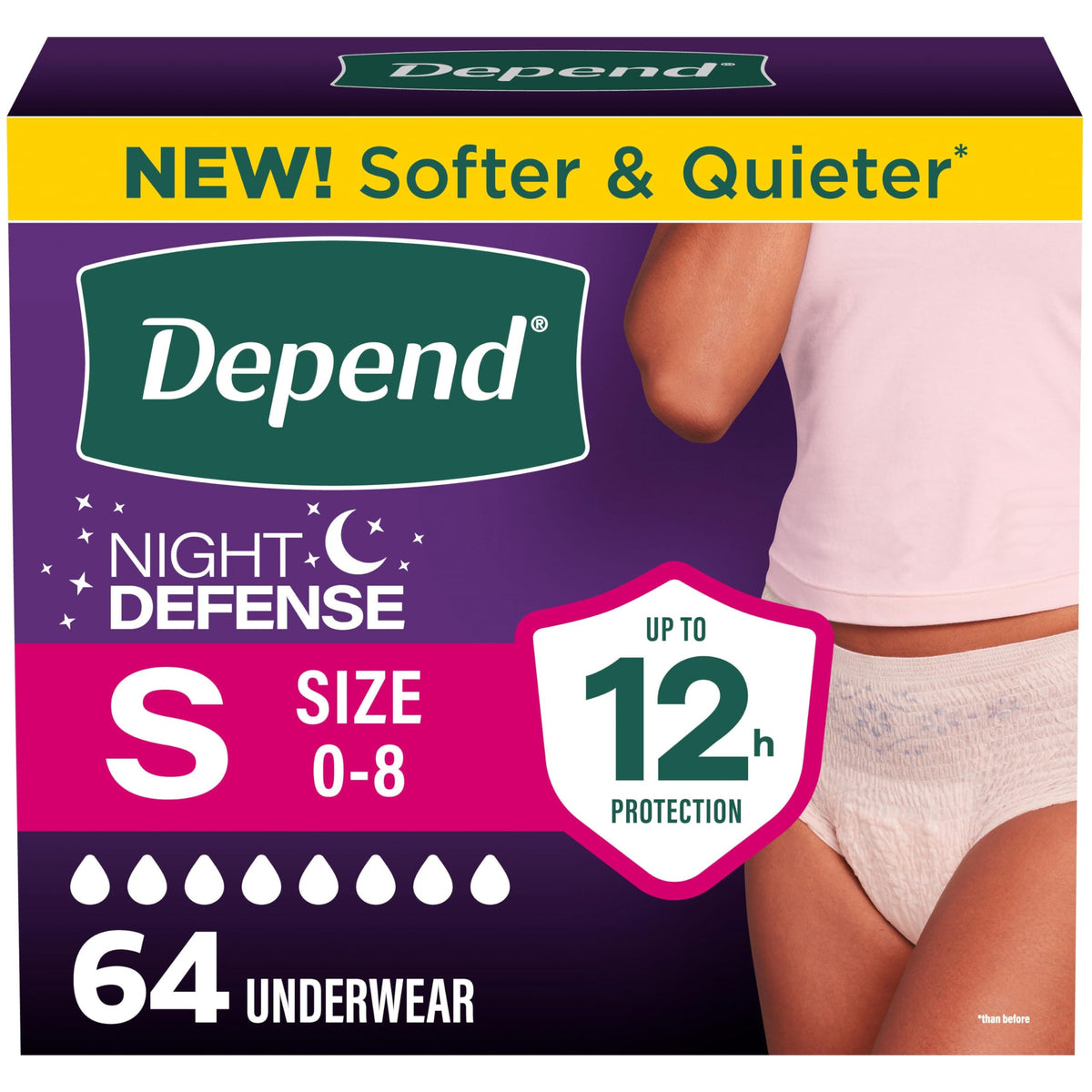Adult Diapers Small 64 Count W661860