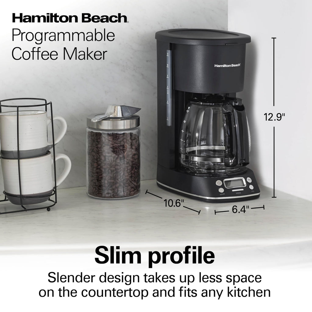 12 Cup Programmable Drip Coffee Maker Q58048
