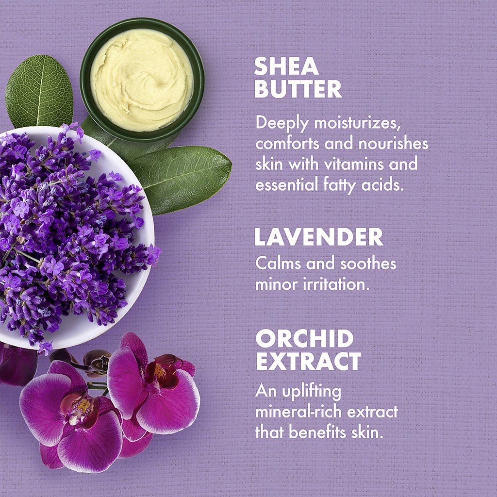 Lavender Wild Orchid Calming Bath Body Massage Oil 8 oz V428