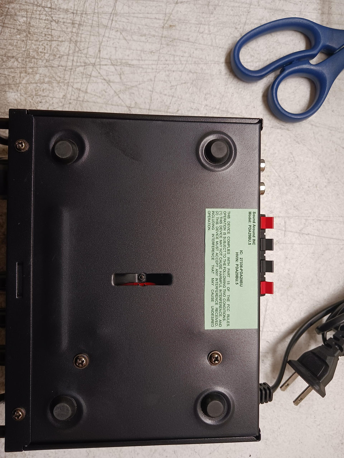 200W Stereo Power Amplifier with Bluetooth F345