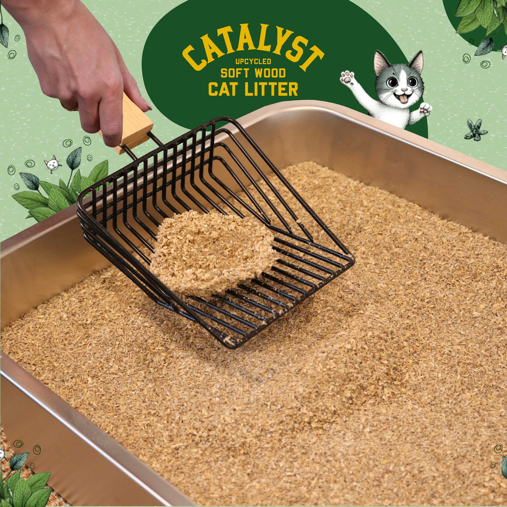 Natural Soft Wood Cat Litter Set of 2 N299329